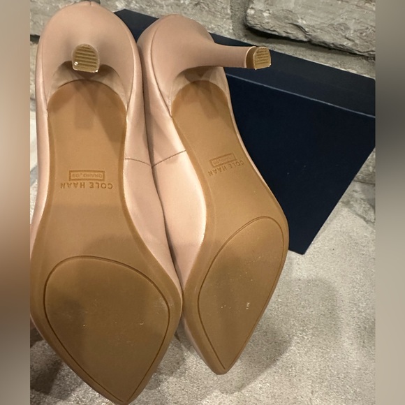 Cole Haan Prieta Pump II in Beige - Picture 4 of 6